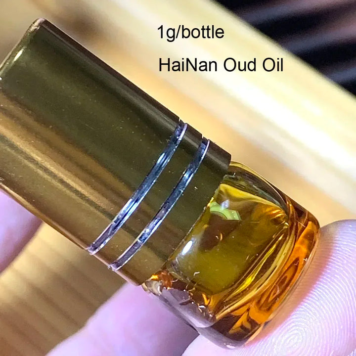 Genuine Natural Pure Chinese Hainan Oudh Oil Cambodia Oud Oil Kynam Oil Smell Nice Strong Lasting Fragrant Wholesale Free Ship