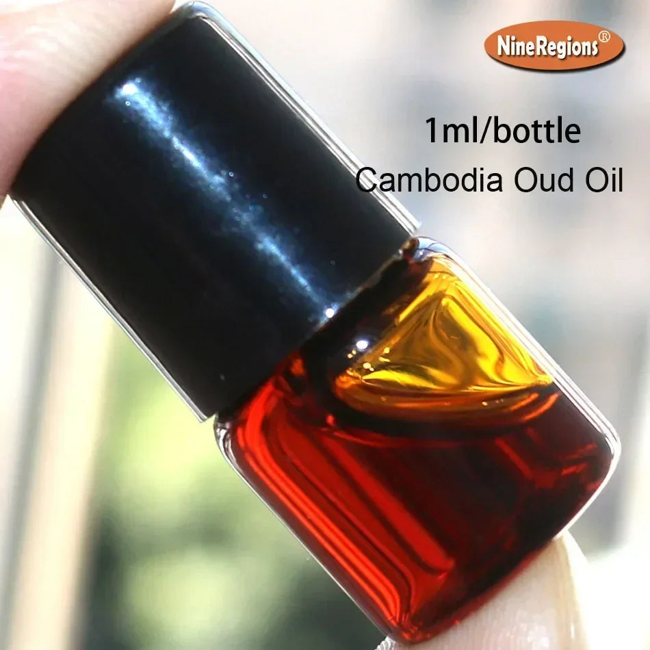 Genuine Natural Pure Chinese Hainan Oudh Oil Cambodia Oud Oil Kynam Oil Smell Nice Strong Lasting Fragrant Wholesale Free Ship